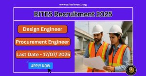 RITES Recruitment 2025