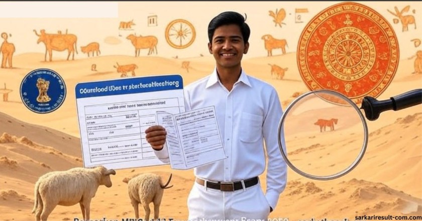 RSMSSB Live Stock Assistant Admit Card 2025