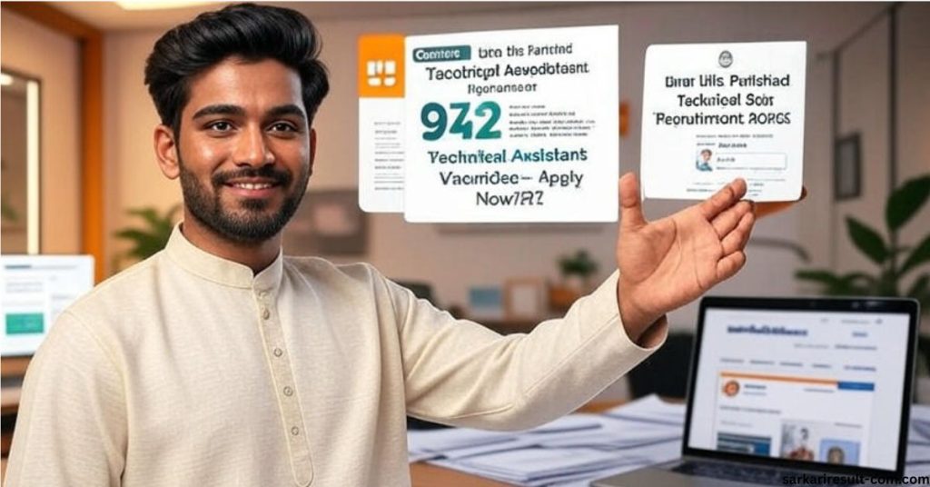 Bihar Technical Assistant Recruitment 2025