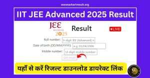 IIT JEE Advanced 2025 Result